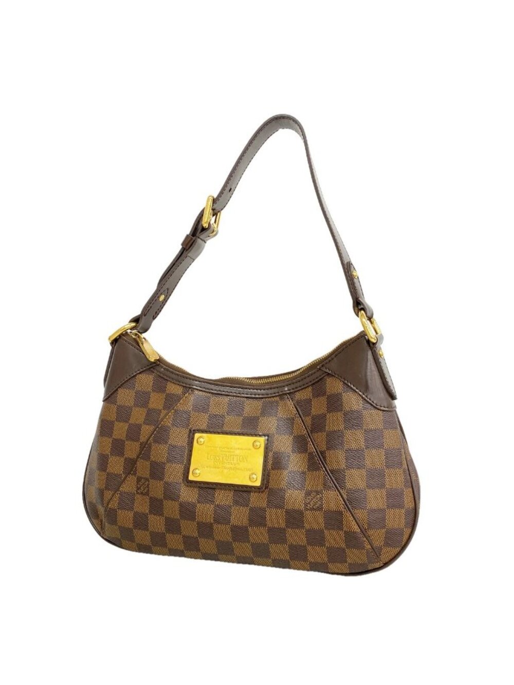 Louis Vuitton Shoulder Bag Damier Thames PM Ebene